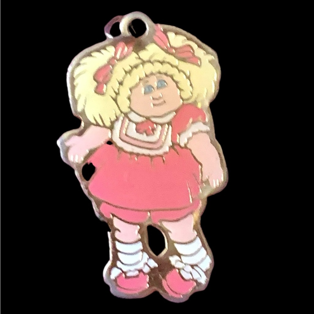 Cabbage Patch Kid Doll Vintage 1983 Pendant Jewelry
